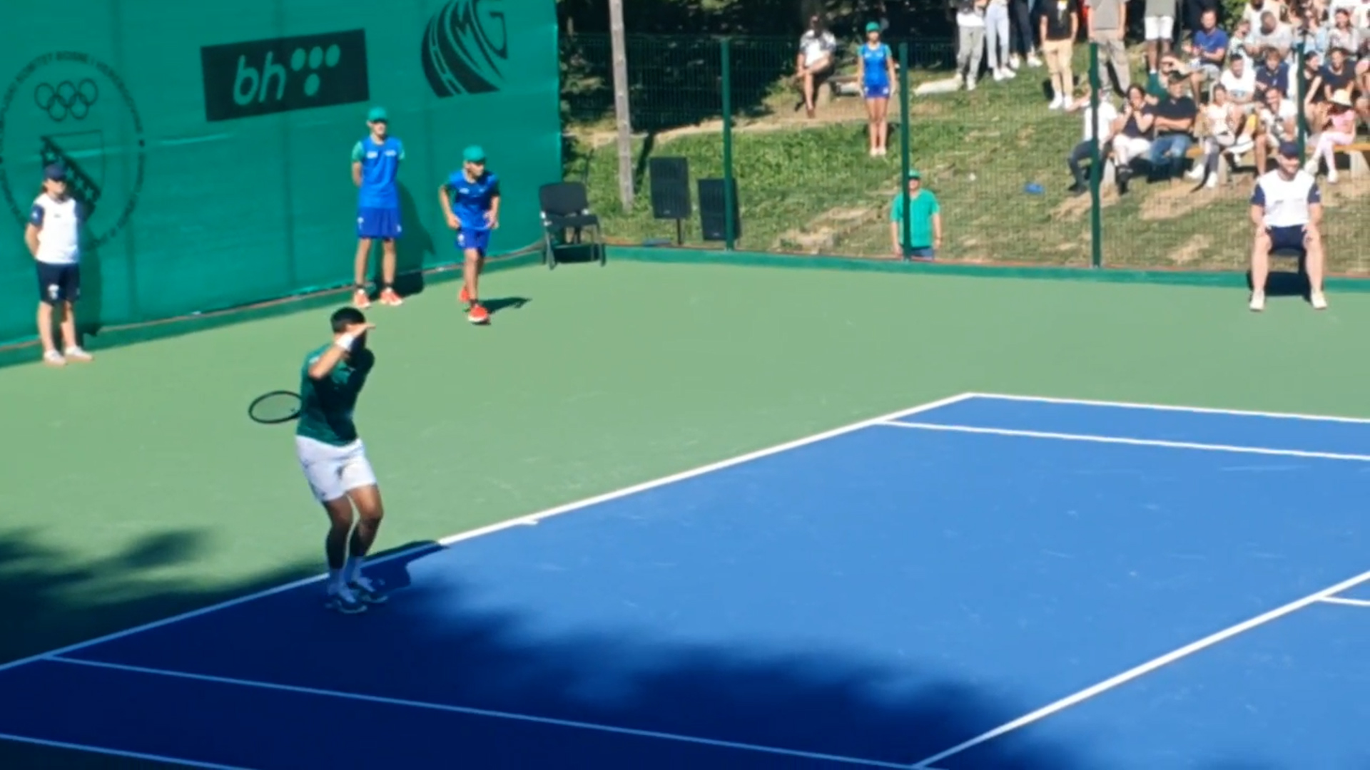 Nolemanija u Visokom: Đoković pravi šou na egzibicionom meču