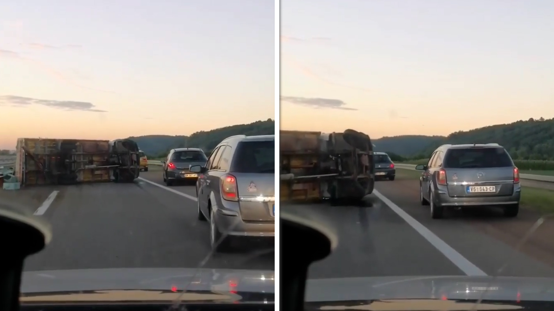 Prevrnuo Se Kamion Koji Je Prevozio Pčele Na Auto Putu Beograd Niš Kod Jagodine Telegraftv 1454