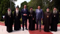 Vučić sa Porfirijem i Dodikom o međunarodnoj poziciji SRB