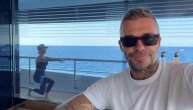 "Ne mogu ni kafu da popijem na miru": Bekam se sprdao s Viktorijom koja trenira na njihovoj jahti