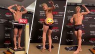 UFC borac pokazao golu zadnjicu hejterima posle merenja: Prozivali ga da je debeo i da će pasti vagu