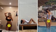 Sunce prži, ali Đina Džinović baš "gori" u bikinijima: Figuru dovela savršenstva, a to se ne krije