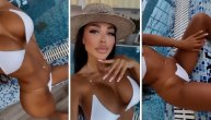 Maja Marinković opasno provocira: Snimak u belom bikinuju, dok sve puca