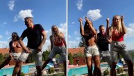 Porodica Đogani zajedno đuska - fantastiko: Luna i Nina s tata Gagijem pokazale plesačko umeće