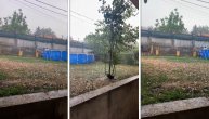 Grad "tukao" u prestonici: Nevreme u beogradskom naselju Leštane