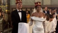 Nemanja Nedović i Mina Milutinović se zvanično venčali: Veliko slavlje po izlasku iz Saborne crkve