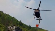 Srpski vatrogasci na liniji u borbi protiv vatre u Trebinju: Ovako naši helikopteri gase požar