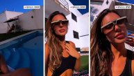 Anastasija se baškari u dvorištu Gudeljevih: Snima se na bazenu u dvorištu