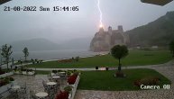 Pogledajte kako grom udara u Golubačku tvrđavu