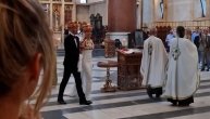 Oženio se sin Milenka Zablaćanskog: Poznati glumac snimio venčanje u crkvi