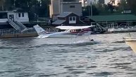 Hidroavion plovi Savom: Prizor na Adi oduševio prisutne