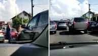 "Čukanje" na auto-putu kod skretanja za Dušanovački most usporilo saobraćaj