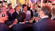 Novak Đoković i Aleksandar Vučić pijuckaju vino: Tu su Srđan Đoković, Edi Rama, Dritan Abazović,...