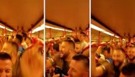 Orila se pesma srpskih navijača u metrou u Pragu