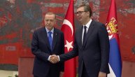 Svečani doček za turskog predsednika Erdogana u Beogradu