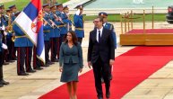 Svečani doček za mađarsku predsednicu Katalin Novak u Beogradu