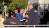 Saša Danilović dočekao Italijane na treningu, pa usledio srdačan zagrljaj sa njihovom selektorom