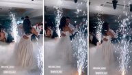 Prvi ples bračnog para Šijan: Prskalice i dim oko Mirka i Bojane
