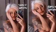 Dušica Jakovljević u vrelom negližeu poželela svima slatke snove