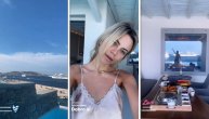 Raščupana, bez trunke šminke i filtera: Prelepa Milica Pavlović vam želi dobro jutro sa Mikonosa