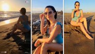 U ovakvom izdanju je niste videli: Izazovna voditeljka jutarnjeg RTS-a u zelenom kupaćem na plaži