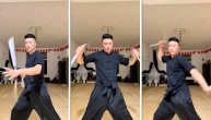 Nije lako, al je jako: Majstor kung-fu šuri sa nunčakama!