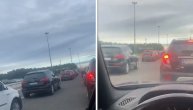 Ogromna gužva na Horgošu: Besni vozači trube, čeka se 4 sata