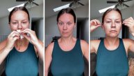 Žena pomoću šminke i trakica postaje mlađa za 20 godina: Mnogi je zbog toga osuđuju
