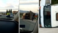 Kamion se prevrnuo na putu Užice - Požega
