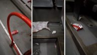 Smeće koje su putnici ostavili za sobom u autobusu 401