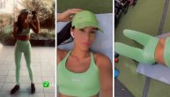 Pakleni trening vrele Tase: Pokazala kakav efekat ima po njene savršene trbušnjake