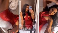 Marina Visković nikad izazovnija: U crvenoj haljini "zapalila" društvene mreže