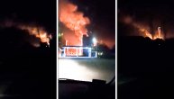 Izbio veliki požar, vatrogasne ekipe na terenu: Ogromna eksplozija u Odžacima