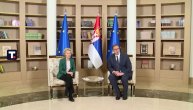 Vučić se sreo sa Fon der Lajen: Predsednica Evropske komisije u Srbiji