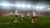 Fudbaleri Zvezde odradili trening u Monaku