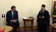 Vučić se sastao sa patrijarhom Porfirijem i Sinodom SPC zbog najnovijih događaja na severu Kosova