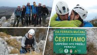 Ova šestorka je osvojila planinu Mučanj: Zvanično otvorena druga "Via Ferata" u Srbiji