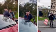 Revoltiran Dorćolac napao devojku koja je čuvala drugu mesto na parkingu