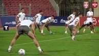Trening reprezentacije Srbije dan uoči duela sa Bahreinom