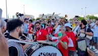 Iranski navijači jako najavljuju meč sa Englezima: Zurle odjekuju u Dohi