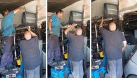 Kad automehaničari popravljaju televizor: Ako treba i TV će polomiti, ali će utakmicu SP odgledati