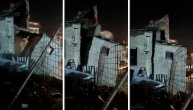 Izgledalo je jezivo, sva sreća su svi na vreme izašli: Pogledajte trenutak kad se srušila kuća