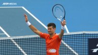 Novak "protutnjao" preko Francuza za 2. kolo Adelejda: Ovo su najbolji potezi sa meča