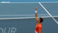 Novak se igrao sa živcima navijača pa slavio za četvrtfinale: Pogledajte najbolje poteze sa meča