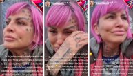 Jelena Krunić jeca i plače nakon što je doživela neprijatnost u crkvi