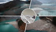 Potpećko jezero je biser Srbije, ali je nažalost prekriveno smećem koje je nanelo izlivanje reke Lim