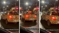 "Divlja maca" na ulicima prestonice: Auto sa leopard dizajnom krstario Beogradom