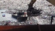 Počelo čišćenje Potpećkog jezera od smeća: Većina đubreta stiže iz Crne Gore
