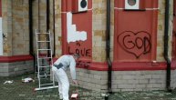Sređuje se oskrnavljena crkva u Kragujevcu: Ispisani grafiti na albanskom jeziku