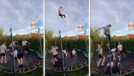 Skakao po trampolini pa se "razbio ko zvečka": Srećan petak svima koji slave, osim njemu